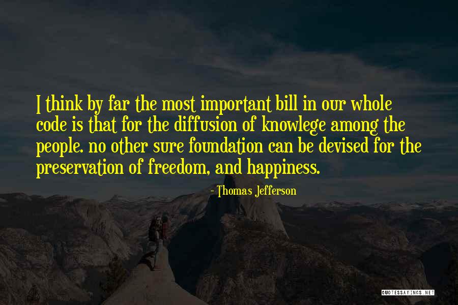 Foundation Important Quotes By Thomas Jefferson Foundation Important Quotes By Thomas Jefferson