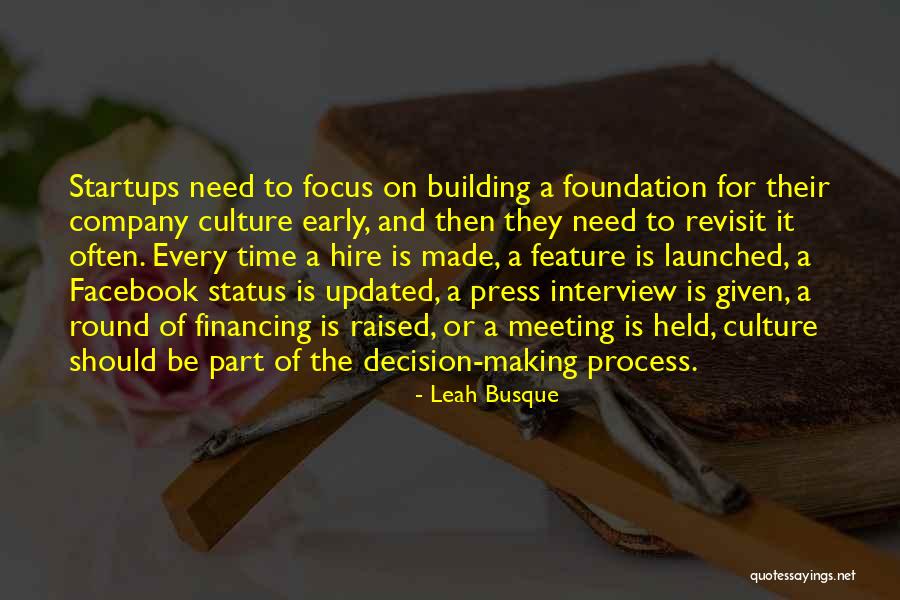 Foundation Of A Building Quotes By Leah Busque Foundation Of A Building Quotes By Leah Busque