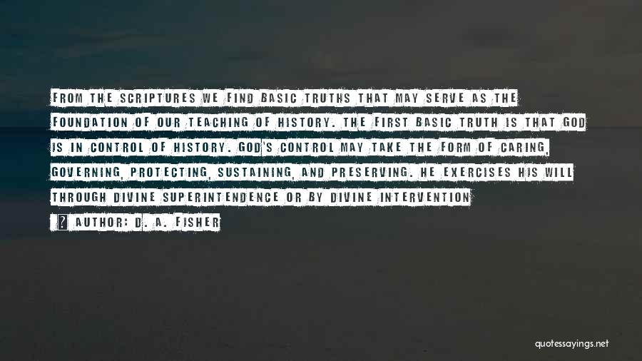 Foundation Of Education Quotes By D. A. Fisher