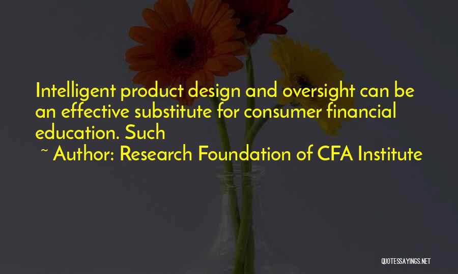 Foundation Of Education Quotes By Research Foundation Of CFA Institute