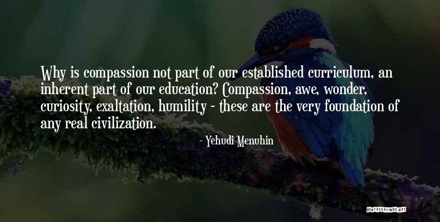 Foundation Of Education Quotes By Yehudi Menuhin