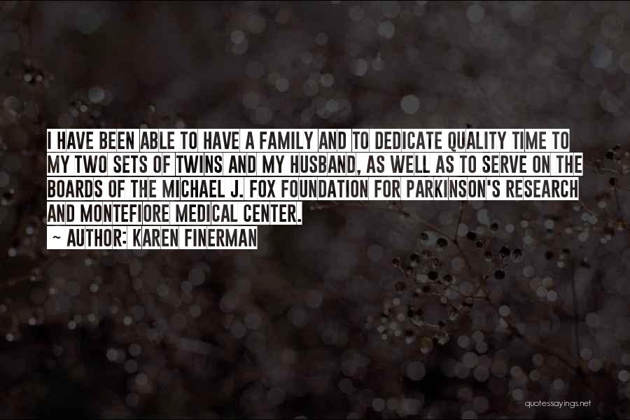 Foundation Of Family Quotes By Karen Finerman