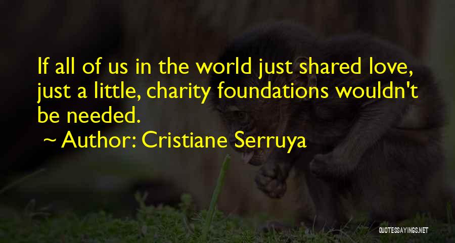 Foundations Quotes By Cristiane Serruya