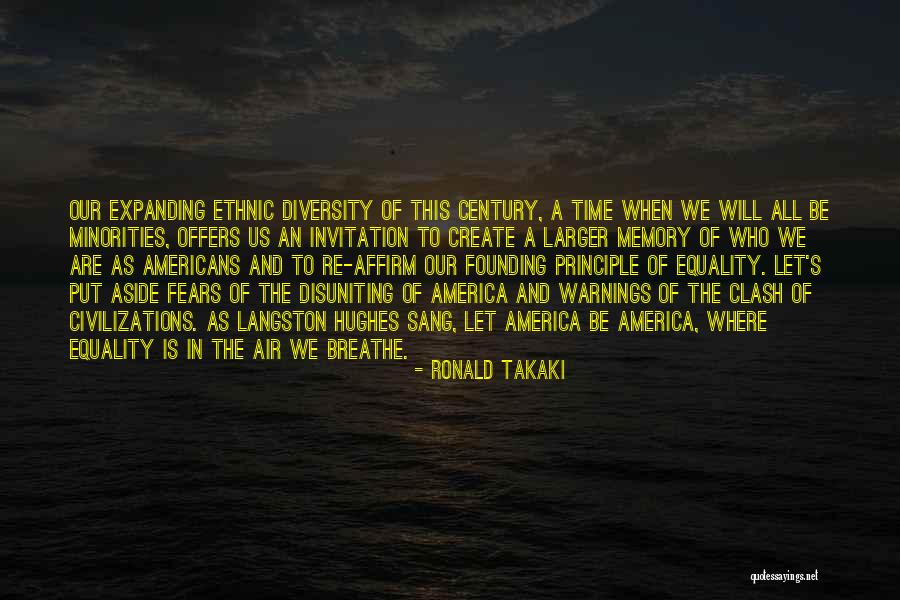 Founding America Quotes By Ronald Takaki