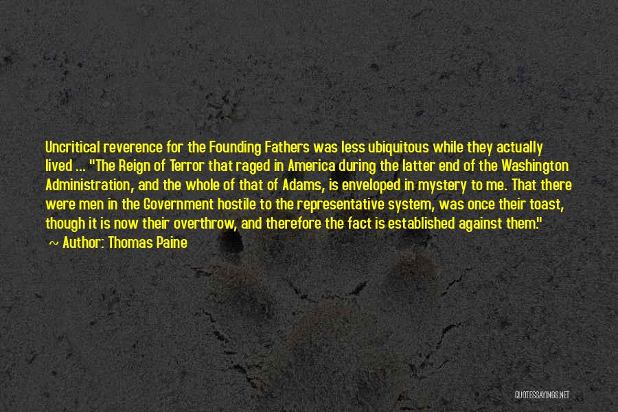 Founding America Quotes By Thomas Paine