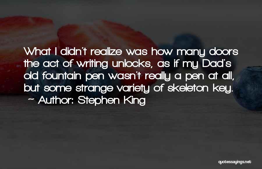 Fountain Pen Quotes By Stephen King