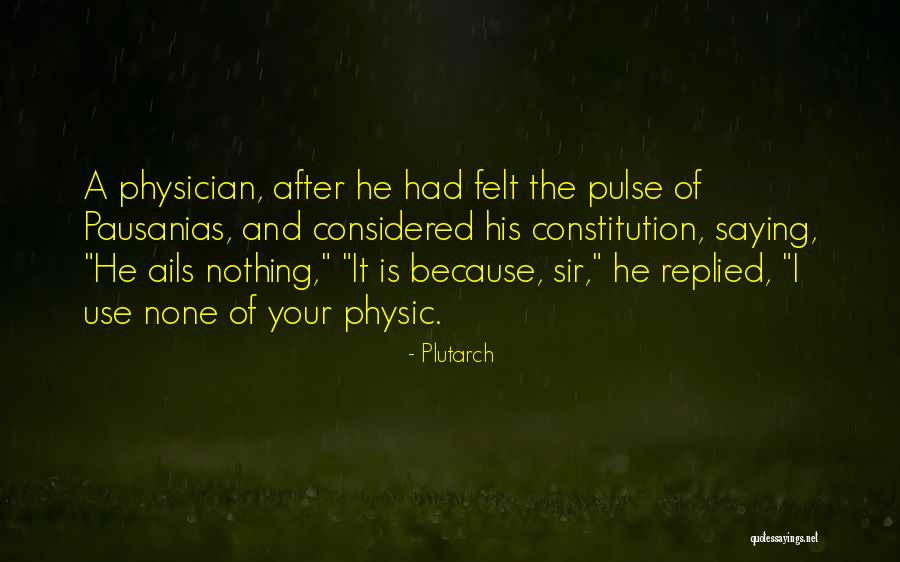 Fountains Of Silence Quotes By Plutarch