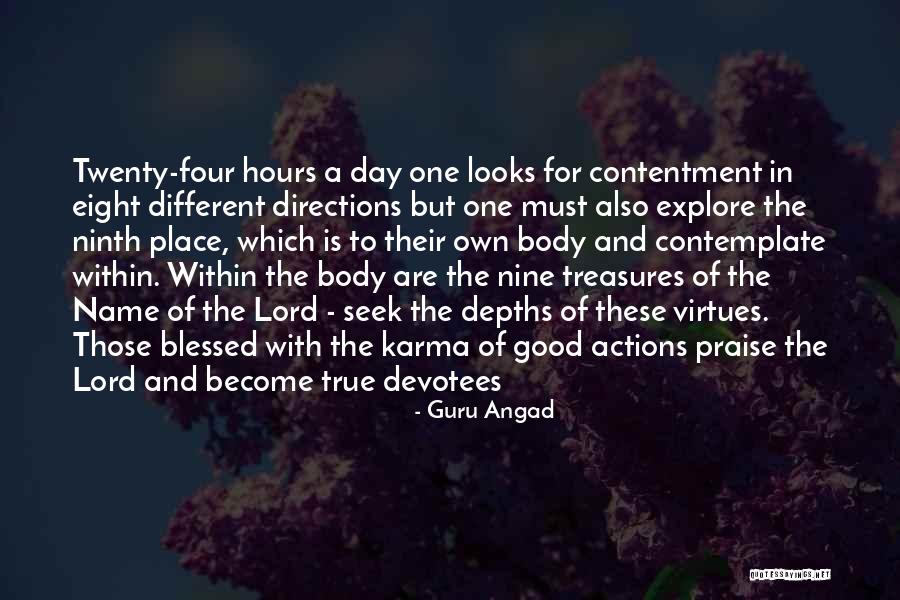 Four Directions Quotes By Guru Angad