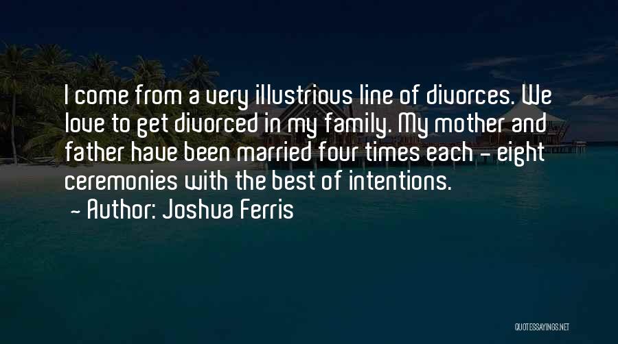 Four Line Love Quotes By Joshua Ferris