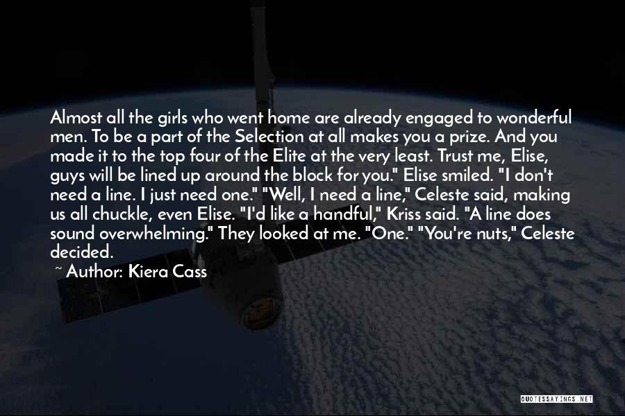 Four Line Quotes By Kiera Cass