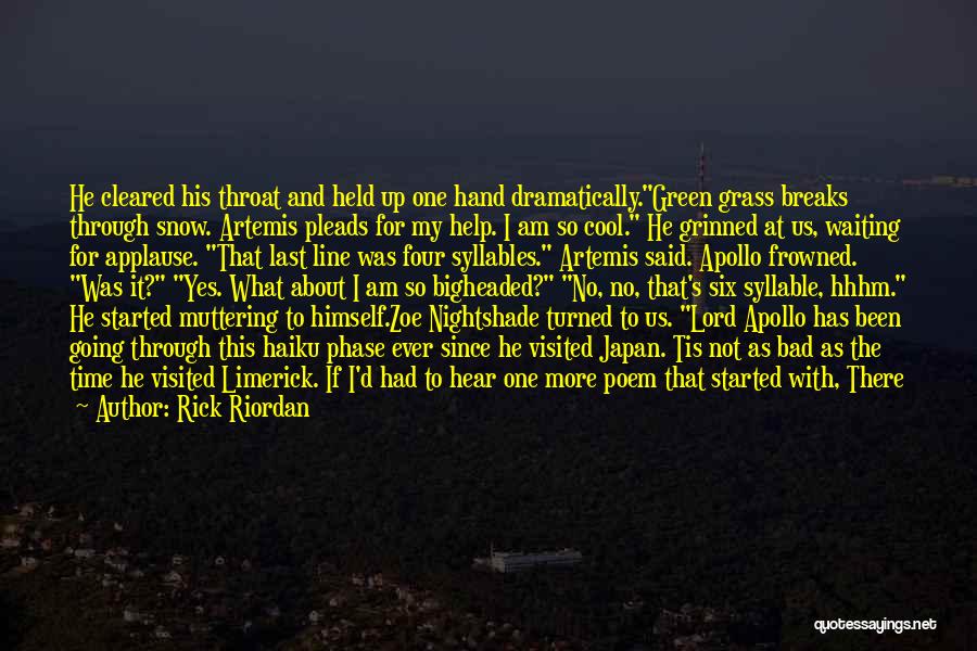 Four Line Quotes By Rick Riordan