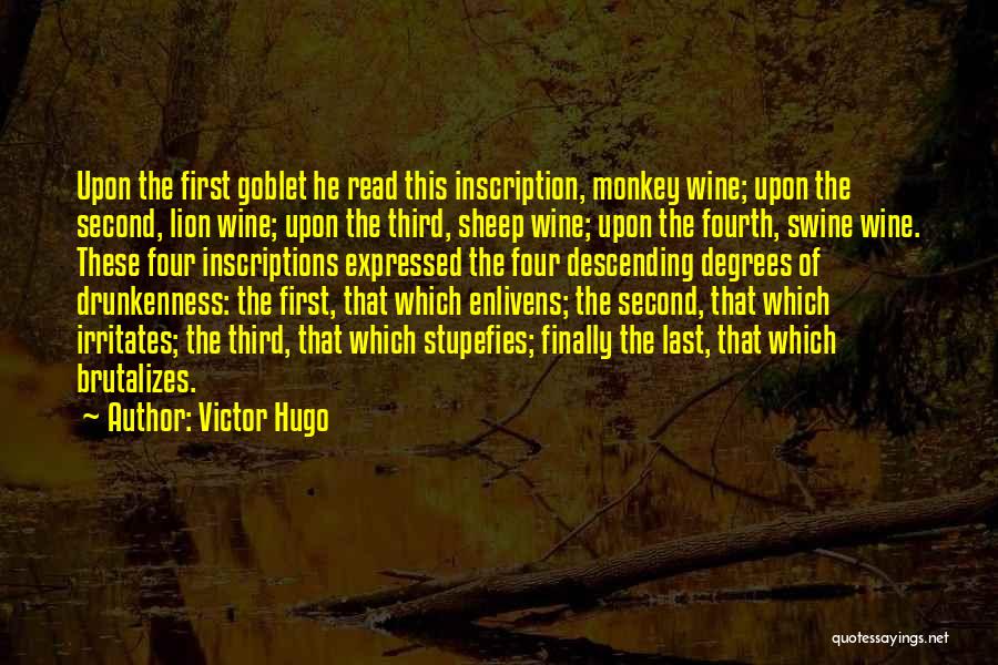 Four Lions Quotes By Victor Hugo