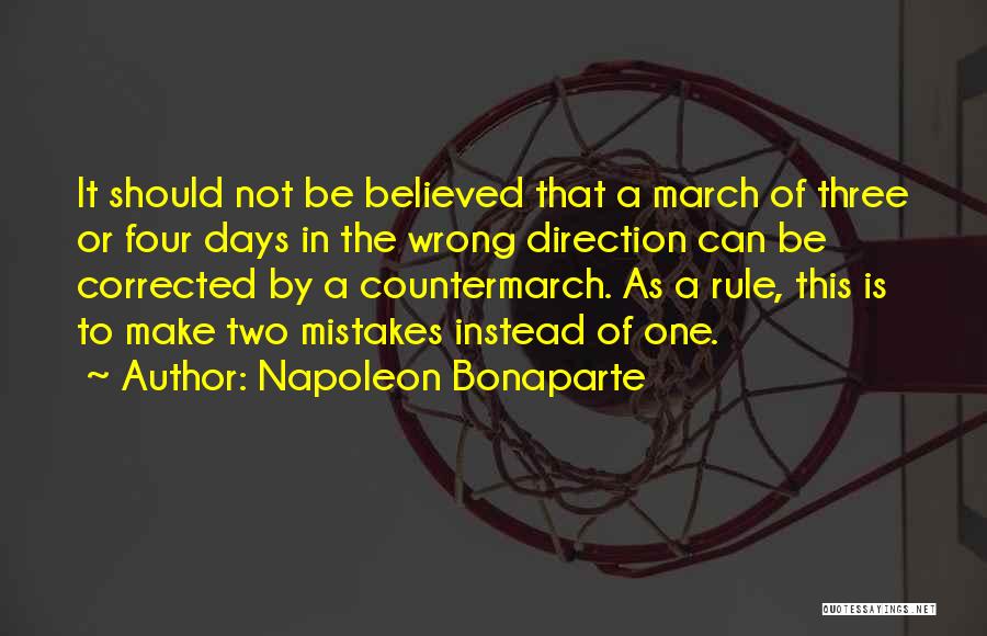 Four One Direction Quotes By Napoleon Bonaparte