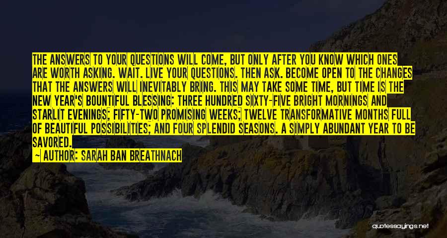 Four Seasons Of The Year Quotes By Sarah Ban Breathnach