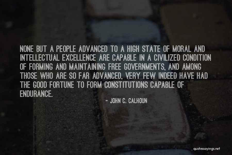 Four Skinny Trees Quotes By John C. Calhoun Four Skinny Trees Quotes By John C. Calhoun