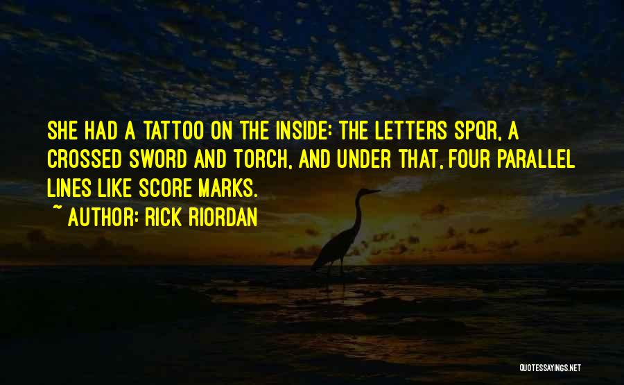 Four To Score Quotes By Rick Riordan