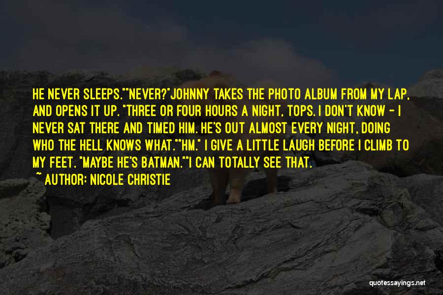 Four Tops Quotes By Nicole Christie