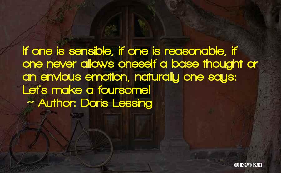 Foursome Quotes By Doris Lessing