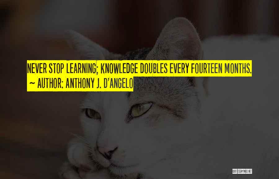 Fourteen Quotes By Anthony J. D'Angelo