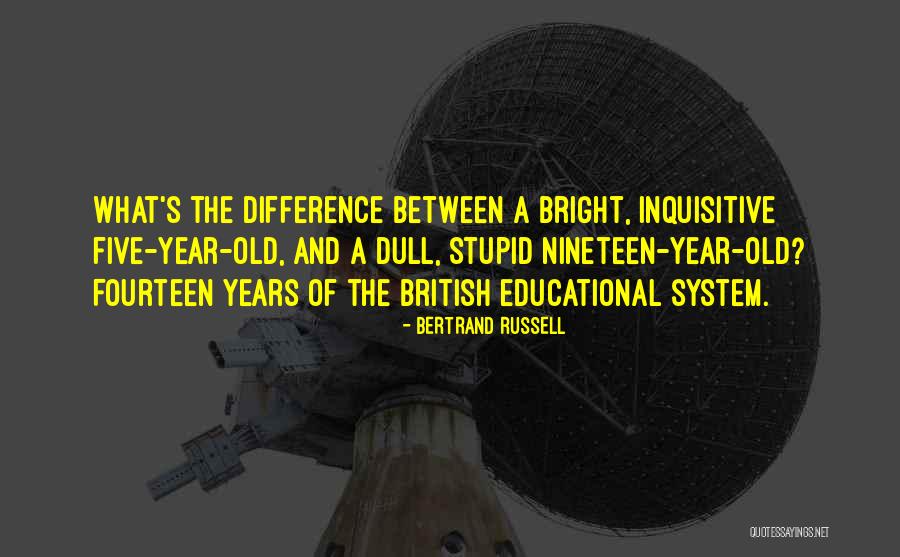 Fourteen Years Old Quotes By Bertrand Russell Fourteen Years Old Quotes By Bertrand Russell