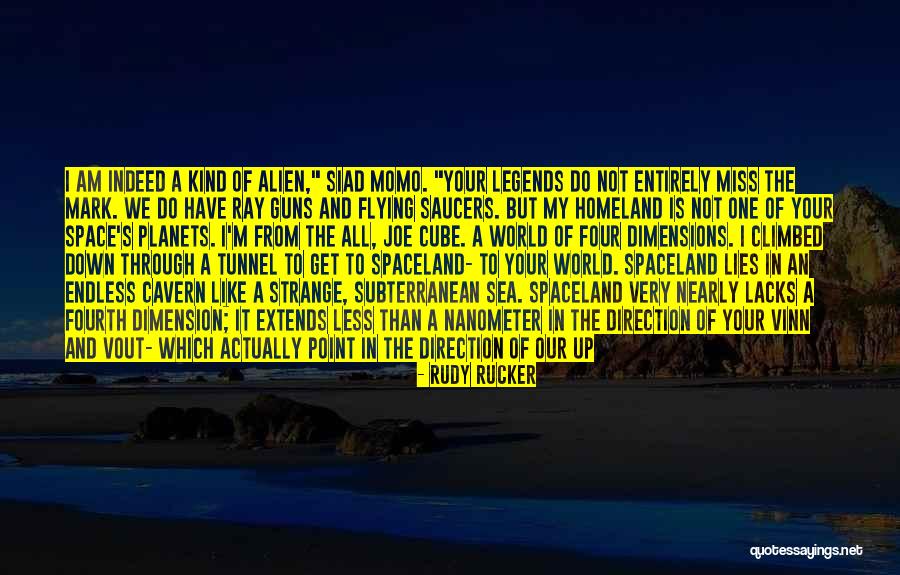 Fourth Kind Quotes By Rudy Rucker Fourth Kind Quotes By Rudy Rucker