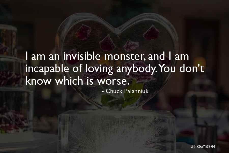 Fourtheye Quotes By Chuck Palahniuk Fourtheye Quotes By Chuck Palahniuk