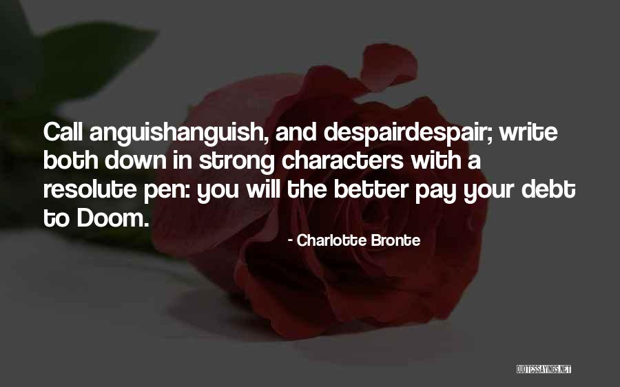 Fourtounis Gr Quotes By Charlotte Bronte