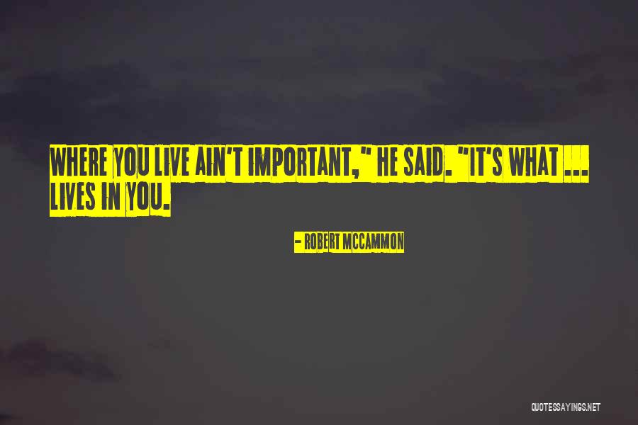 Fourtounis Gr Quotes By Robert McCammon