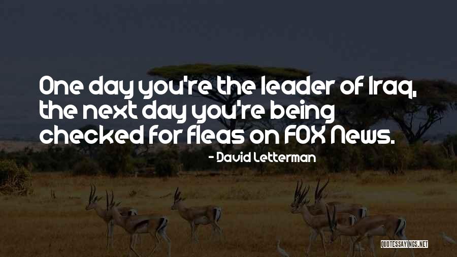 Fox News Quotes By David Letterman