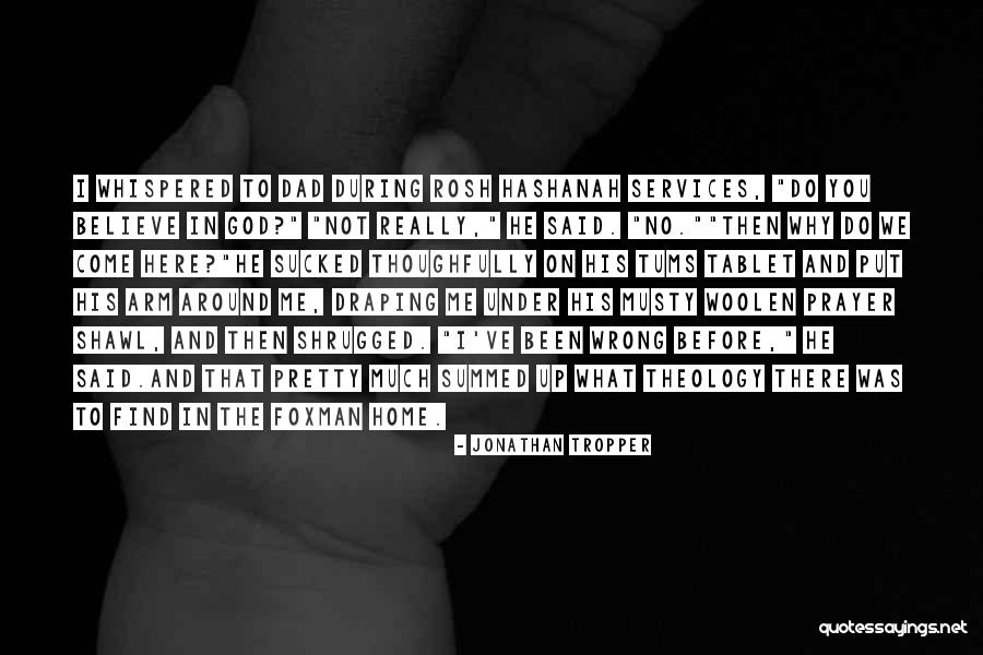 Foxman Foxman Quotes By Jonathan Tropper Foxman Foxman Quotes By Jonathan Tropper