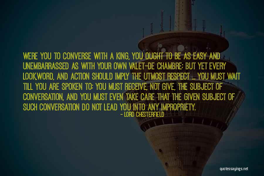 Fr D Ric Quotes By Lord Chesterfield Fr D Ric Quotes By Lord Chesterfield
