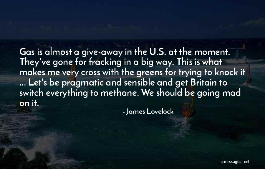 Fracking Quotes By James Lovelock