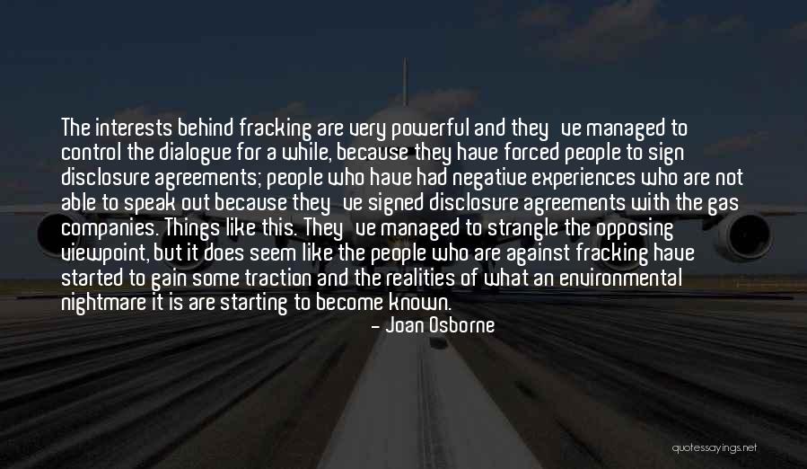 Fracking Quotes By Joan Osborne