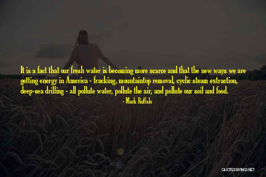 Fracking Quotes By Mark Ruffalo