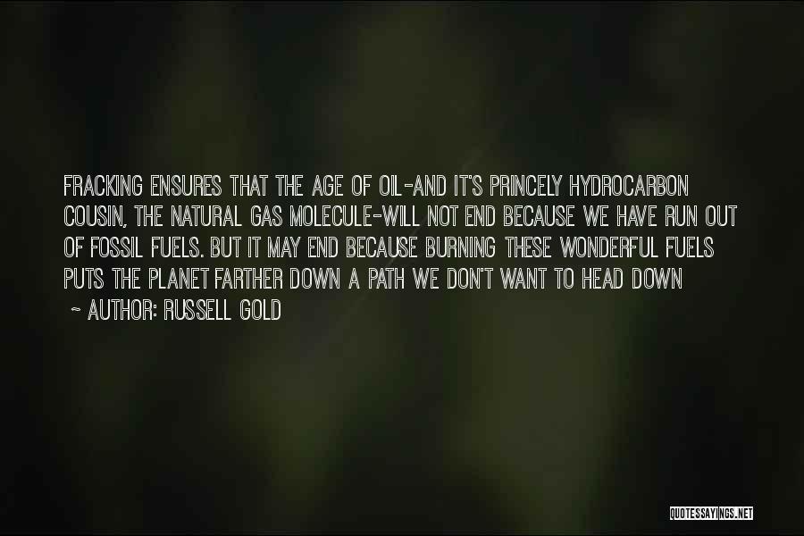 Fracking Quotes By Russell Gold