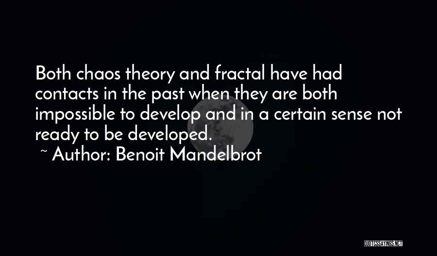 Fractal Quotes By Benoit Mandelbrot