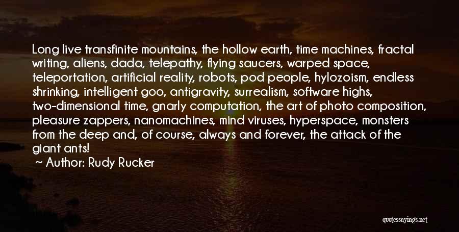Fractal Quotes By Rudy Rucker
