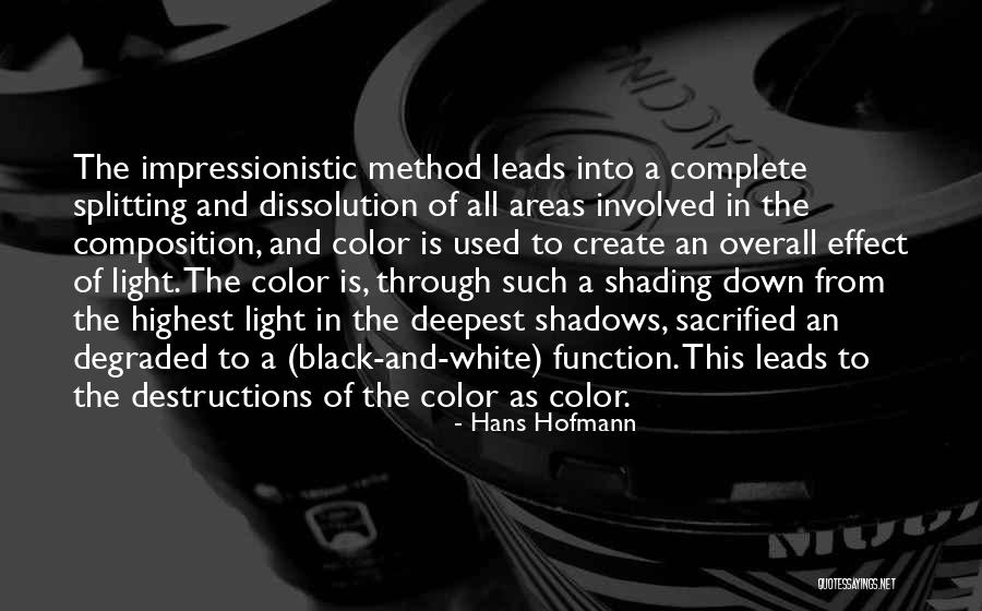 Fractionated Quotes By Hans Hofmann Fractionated Quotes By Hans Hofmann