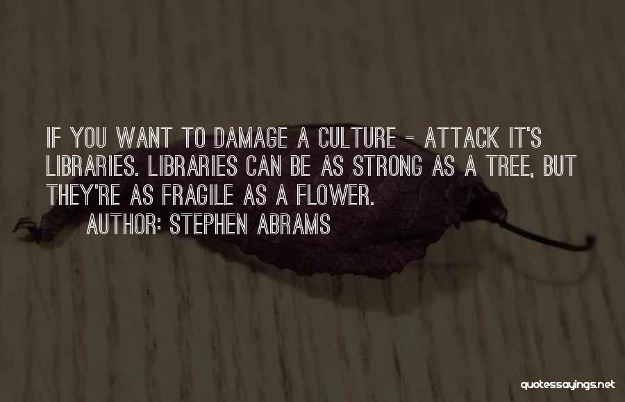 Fragile Flower Quotes By Stephen Abrams