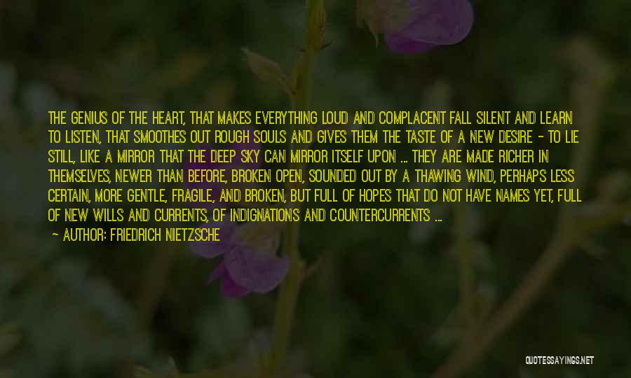 Fragile Heart Quotes By Friedrich Nietzsche