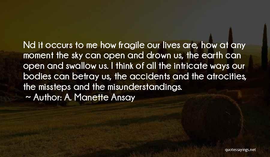 Fragility Of Life Quotes By A. Manette Ansay
