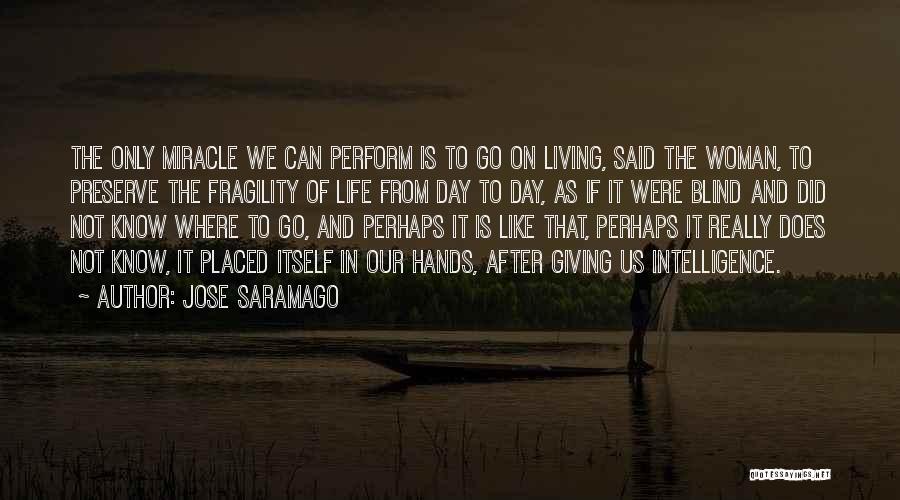 Fragility Of Life Quotes By Jose Saramago