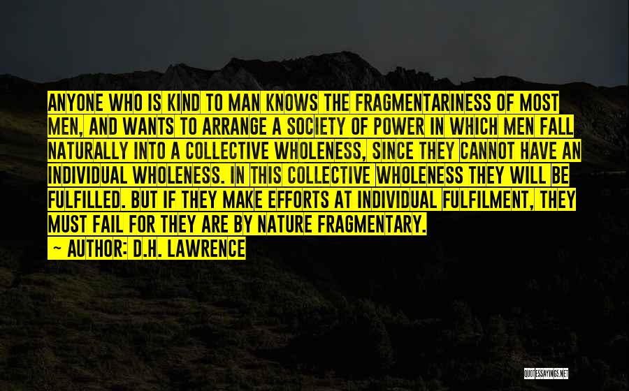 Fragmentary Quotes By D.H. Lawrence