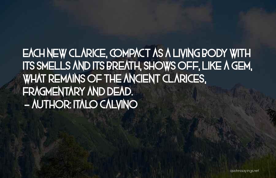 Fragmentary Quotes By Italo Calvino