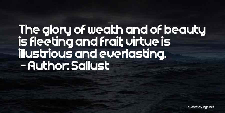 Frail Quotes By Sallust