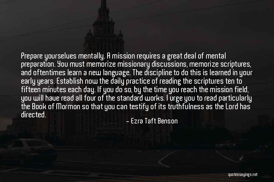 Frainteso Quotes By Ezra Taft Benson Frainteso Quotes By Ezra Taft Benson