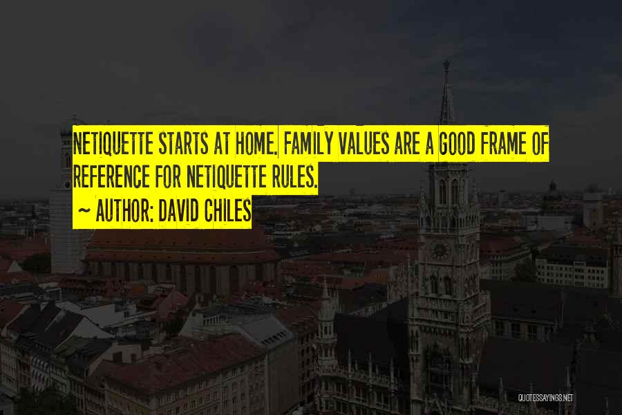 Frame Of Reference Quotes By David Chiles