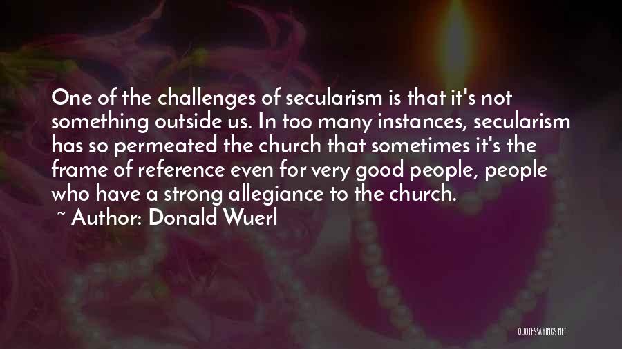 Frame Of Reference Quotes By Donald Wuerl