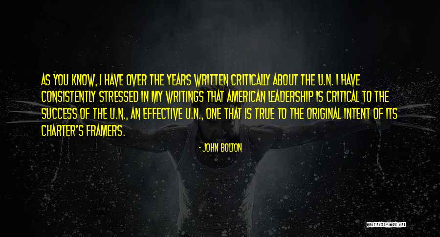 Framers Quotes By John Bolton Framers Quotes By John Bolton