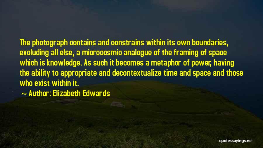 Framing Quotes By Elizabeth Edwards